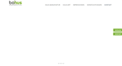 Desktop Screenshot of bohus.de