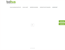 Tablet Screenshot of bohus.de